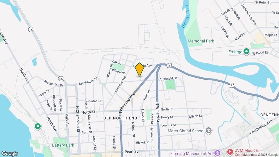 9 Bright St, Unit APT 1 Map and Location Details