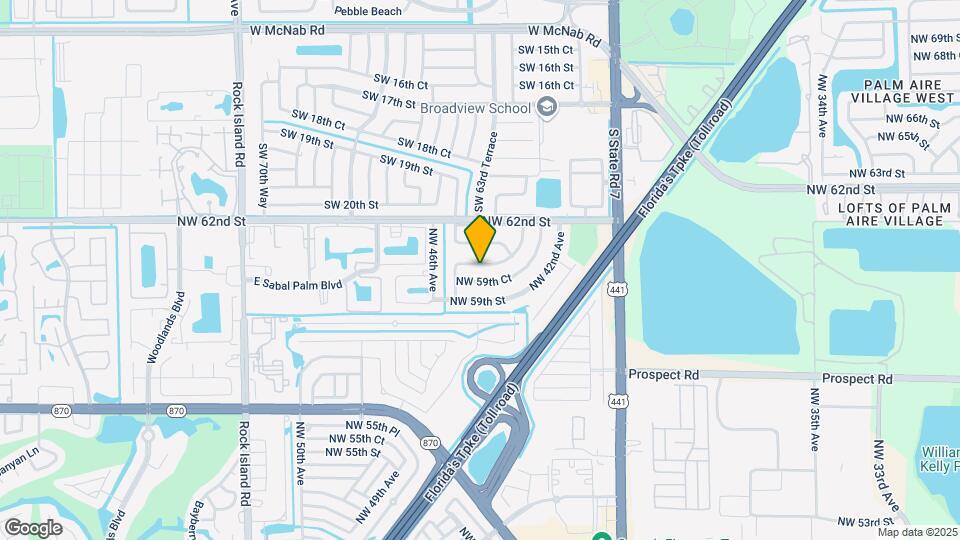 4420 NW 60th St Map and Location Details