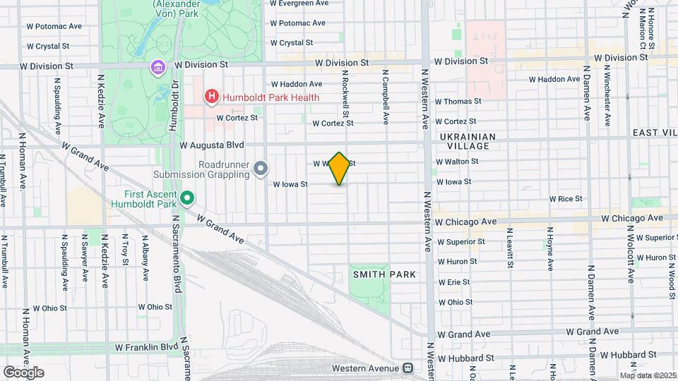 2609 W Iowa St, Unit 2 Map and Location Details