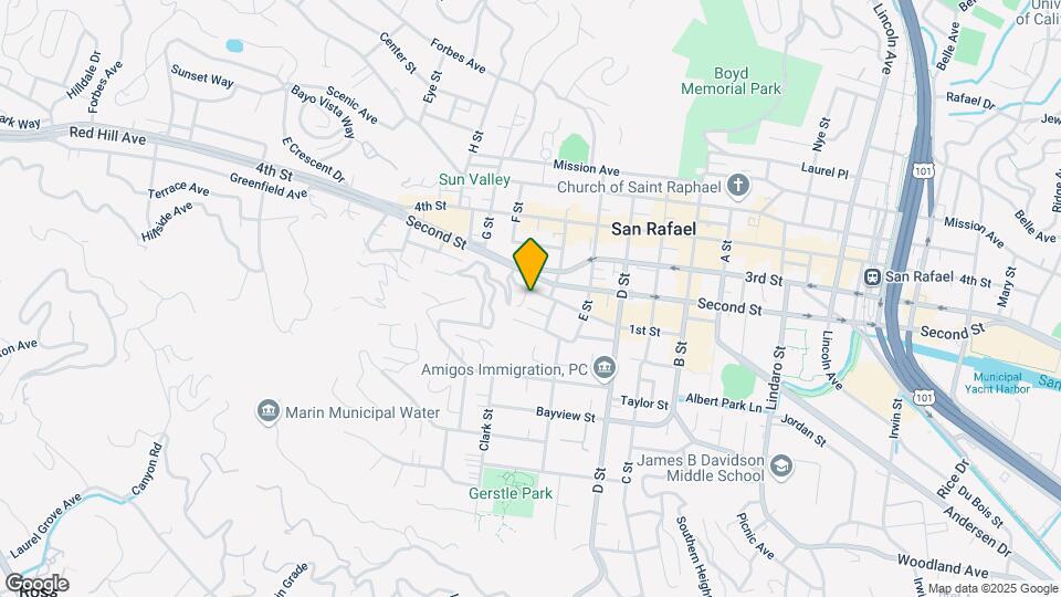 423 1st St Mapa y Detalles de la Ubicación