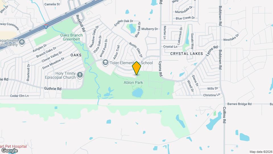 3817 Ablon Trail Map and Location Details