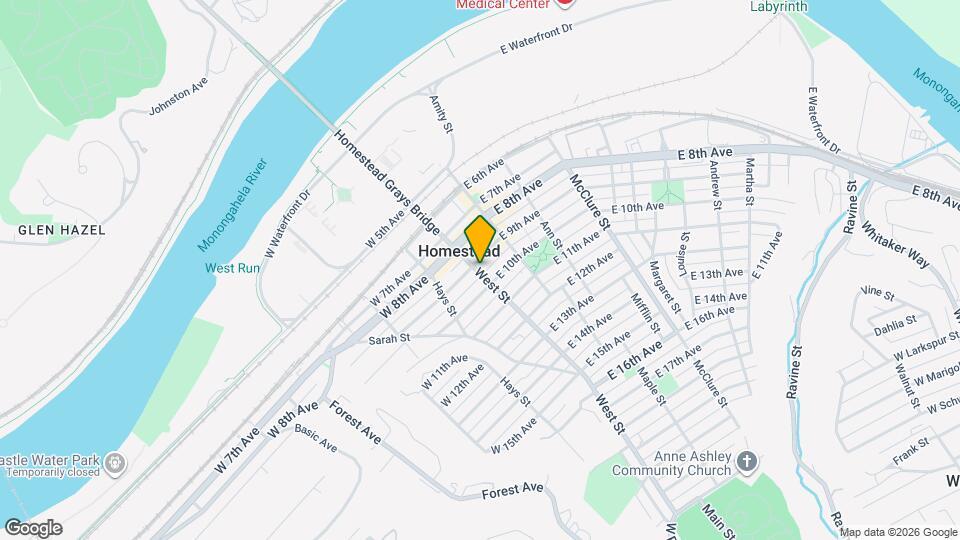 907 West St, Unit 1 Map and Location Details