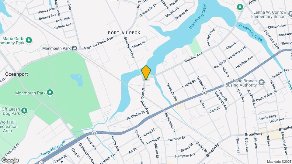 315 Branchport Ave Map and Location Details