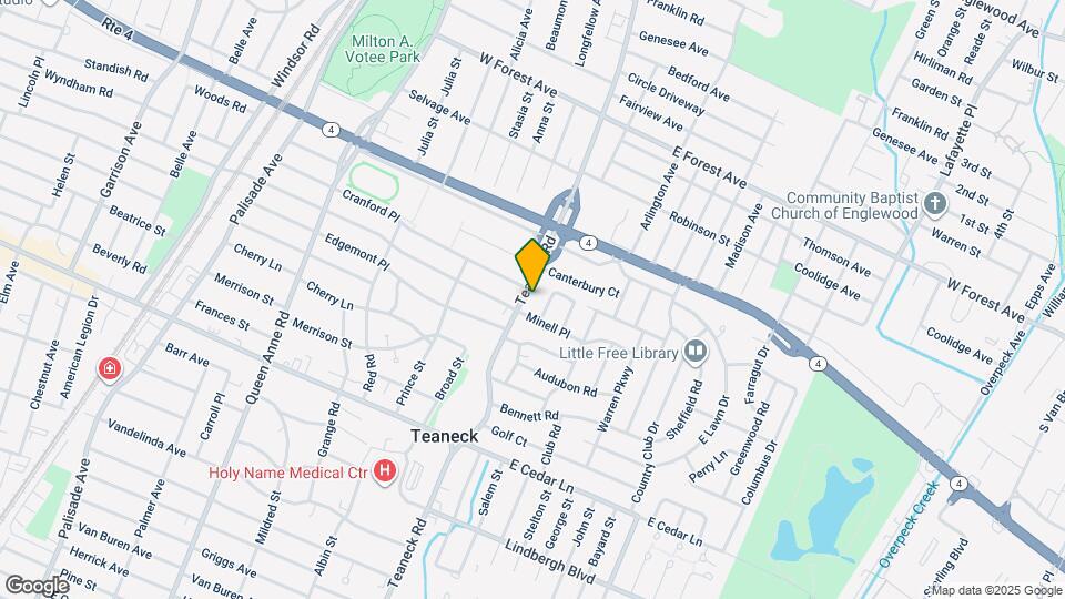 975-995-995 Teaneck Rd Map and Location Details