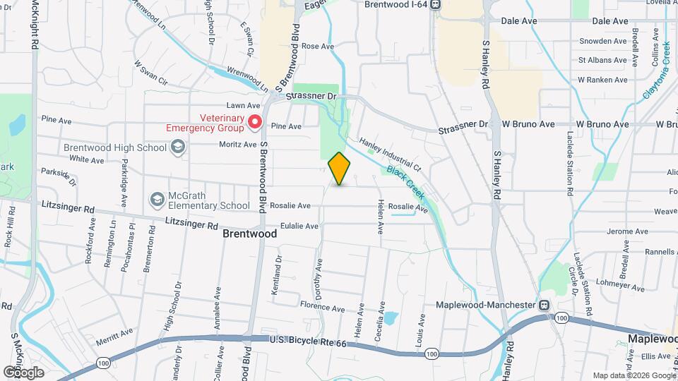 8652 White Ave Map and Location Details