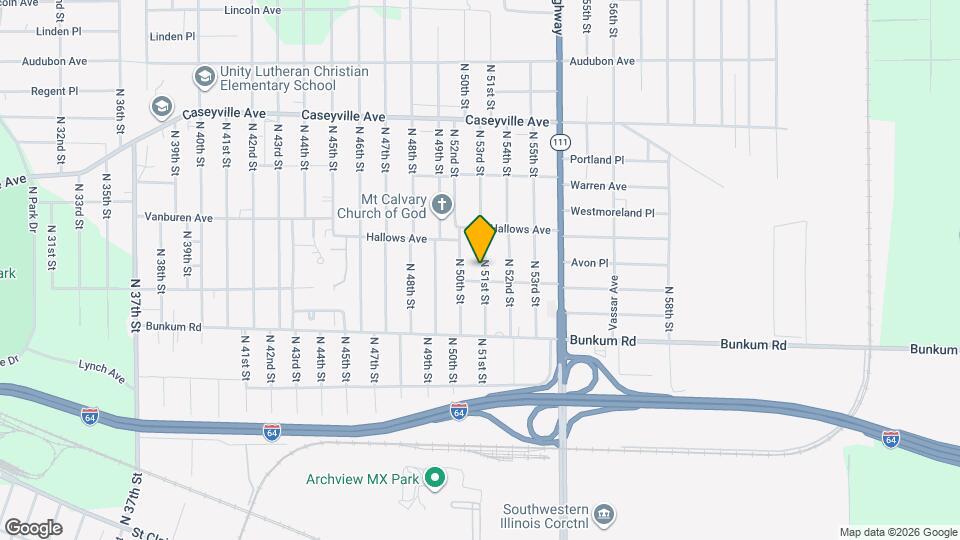 1311 N 51st St Map and Location Details