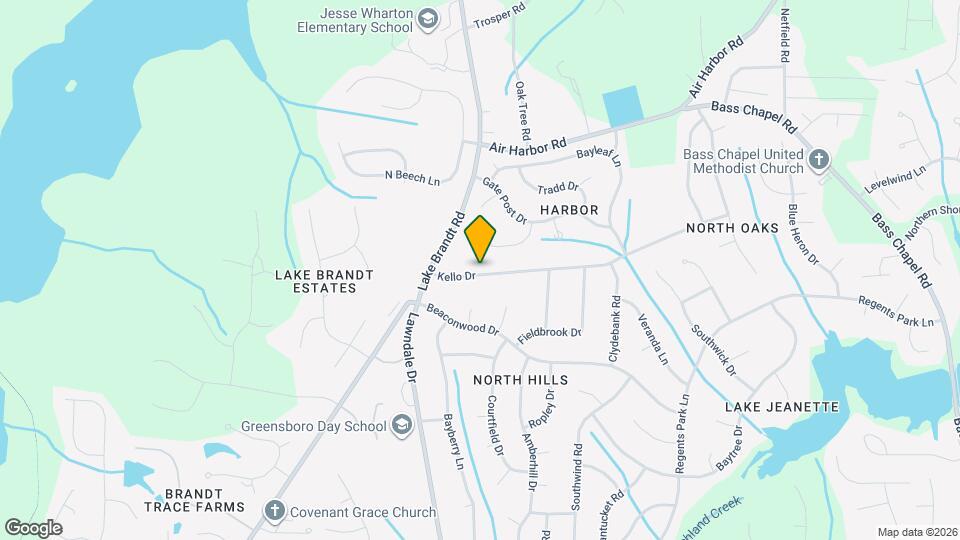 2110 Kello Dr Map and Location Details