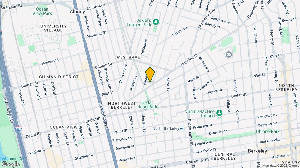 1325 Hopkins St Map and Location Details