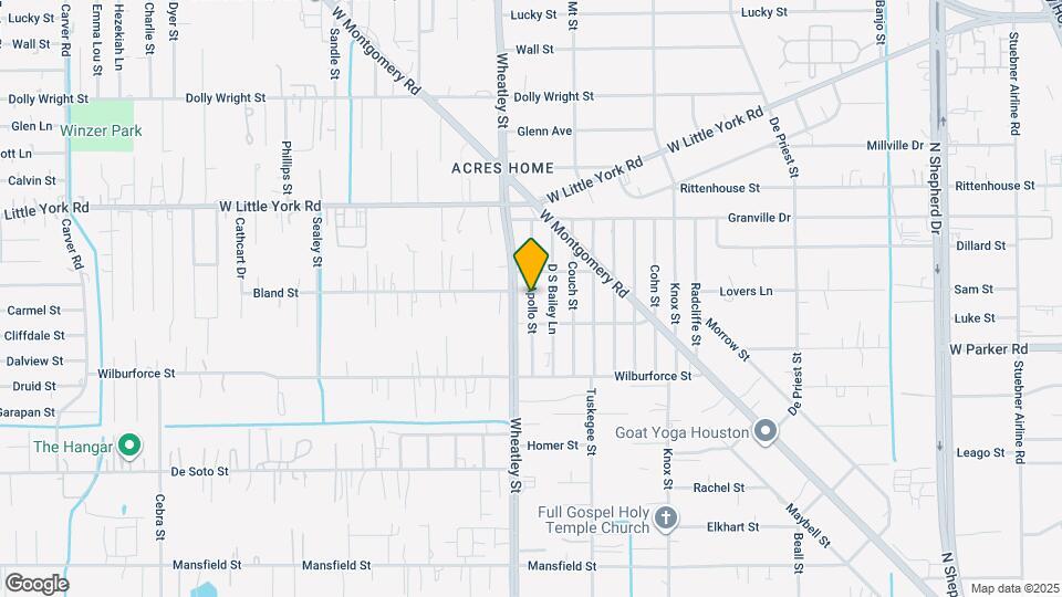 6627 Apollo St Map and Location Details