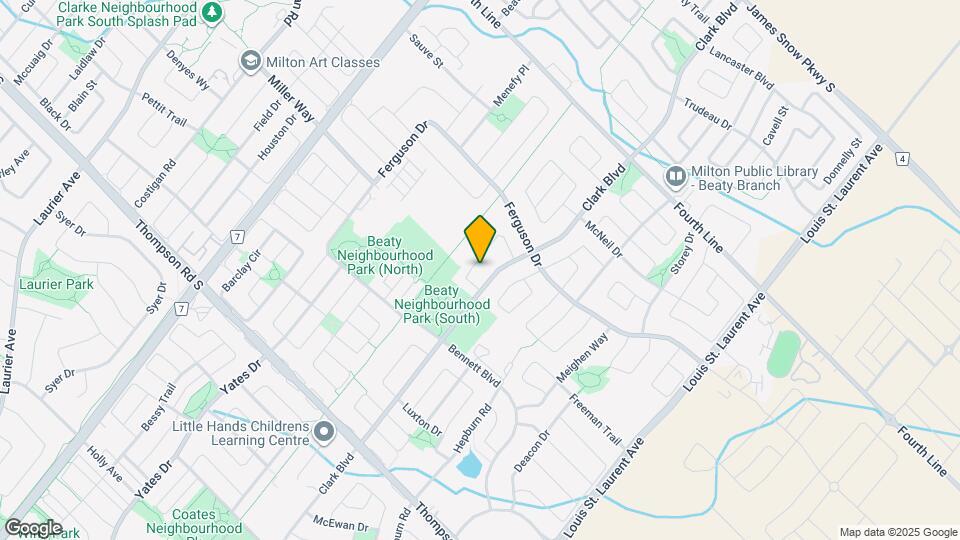 837 McKay Crescent Map and Location Details