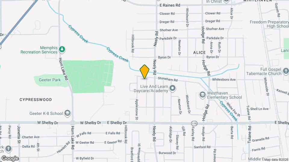 4501 Appleville St Map and Location Details