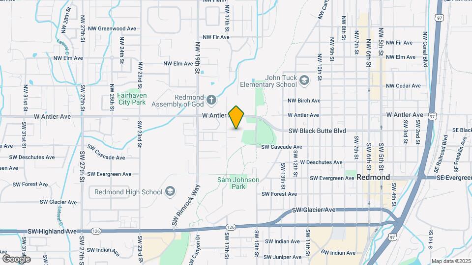 1679 SW Black Butte Ct Map and Location Details