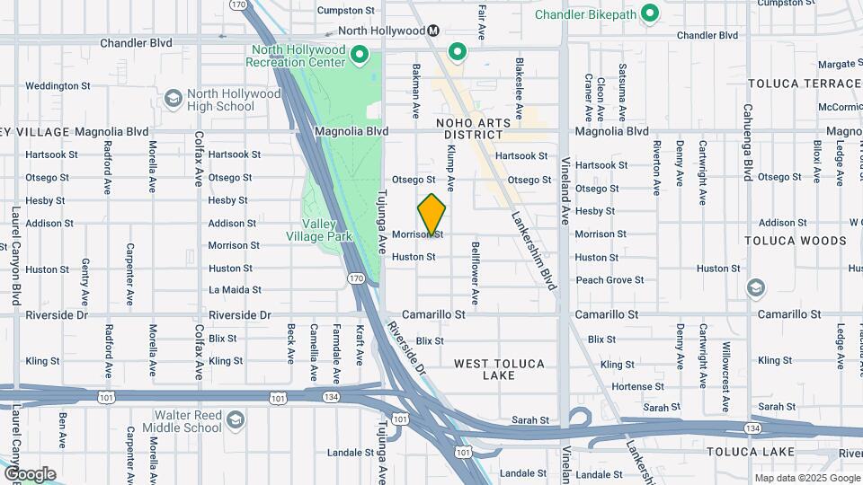 11264 Morrison St Map and Location Details