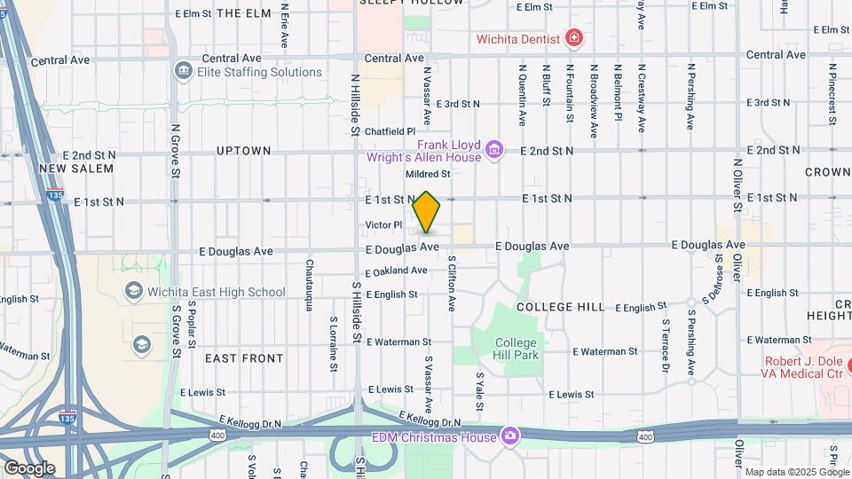 3422 E Douglas Ave Map and Location Details