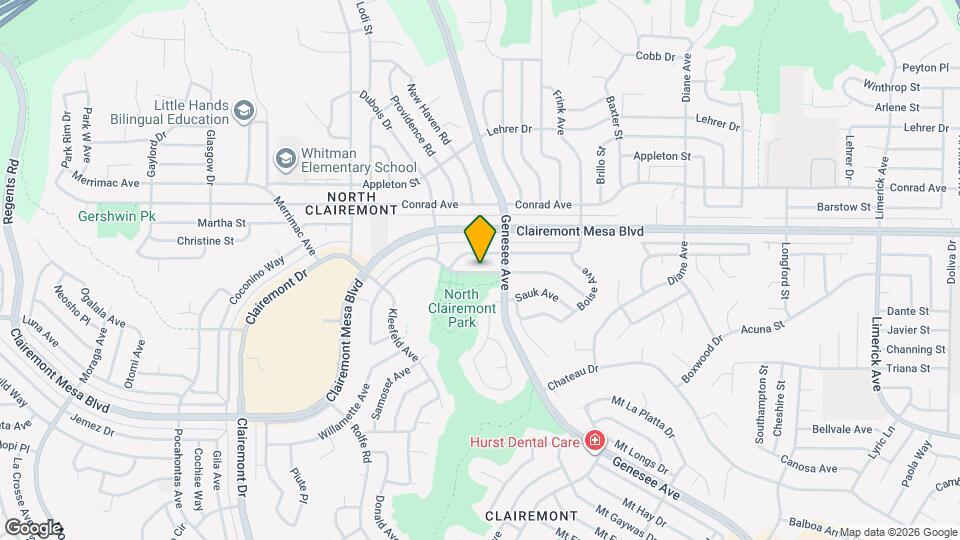 4462 Bannock Ave Map and Location Details