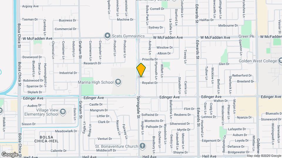 6002 Welde Cir Map and Location Details