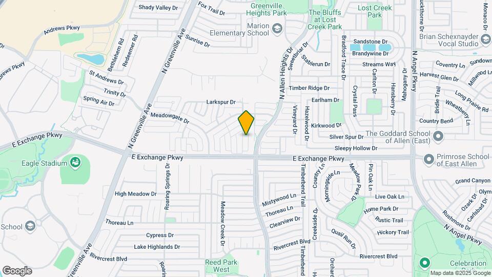 1212 Aberdeen Dr Map and Location Details