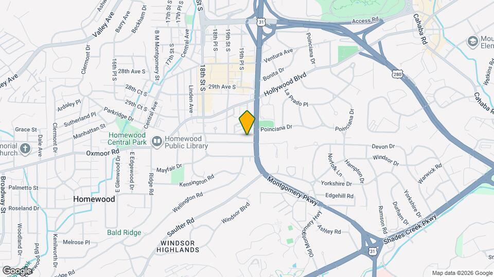 1848 Lancaster Rd Map and Location Details