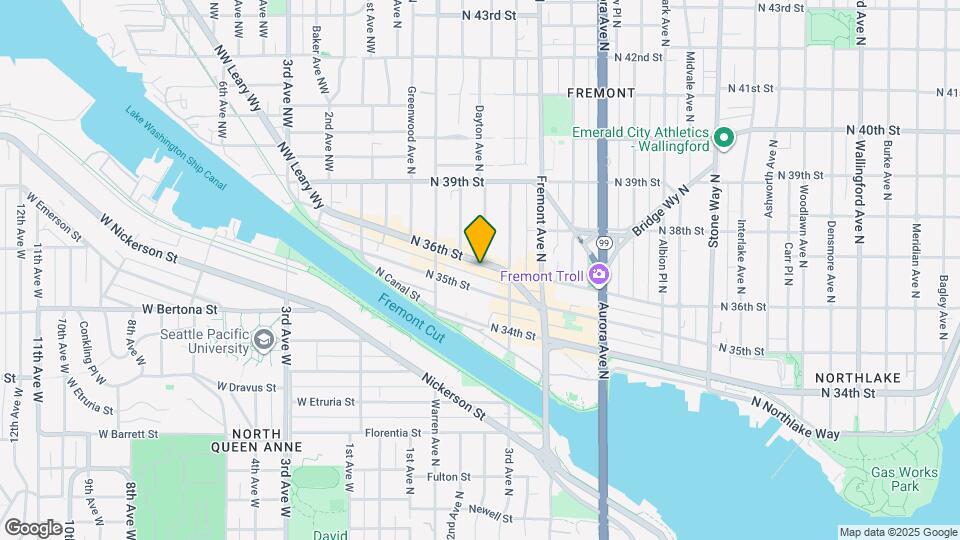 469 N 36th St Map and Location Details