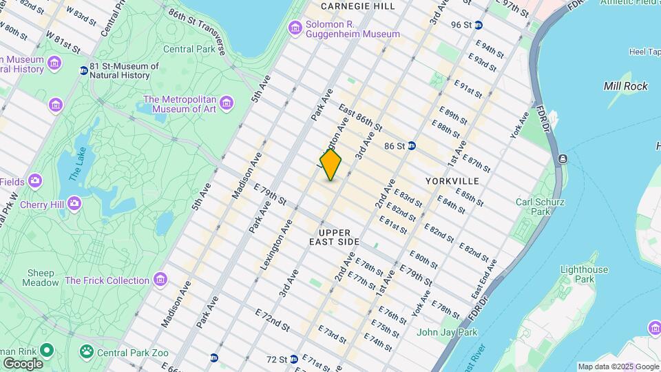 163 E 81st St Map and Location Details