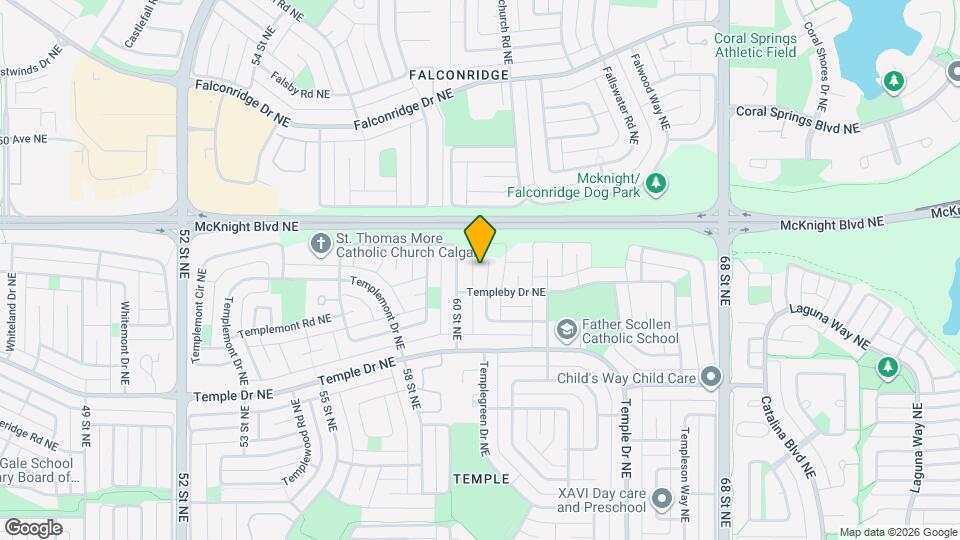 131 Templeby Pl NE Map and Location Details