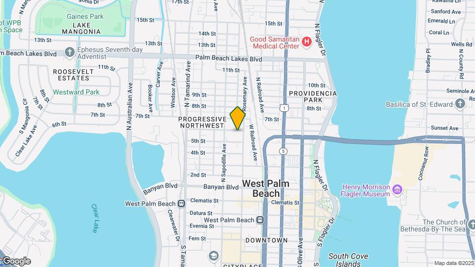 610 6th St Map and Location Details