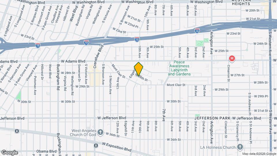 3918 W 28th St Map and Location Details