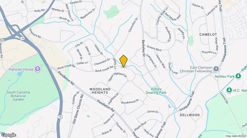 406 Rock Creek Rd Map and Location Details