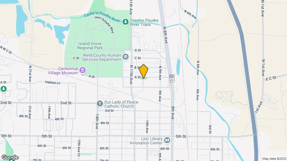 2208 N 10th Ave-Unit -B Mapa y Detalles de la Ubicación
