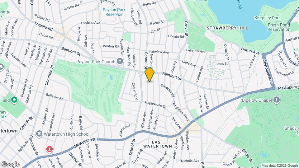 145 Winsor Ave Map and Location Details