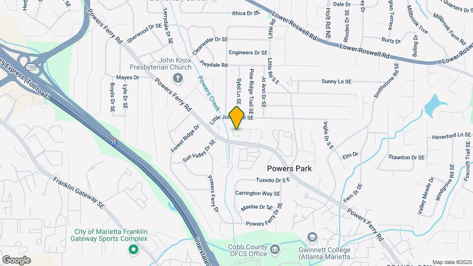 512 Salem Woods Dr SE Map and Location Details