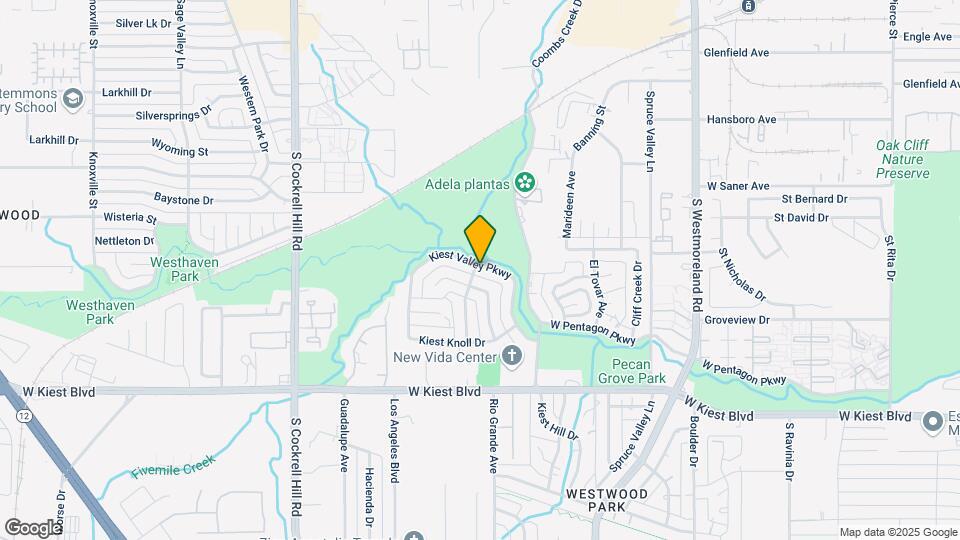 3834 Kiest Valley Pkwy Map and Location Details