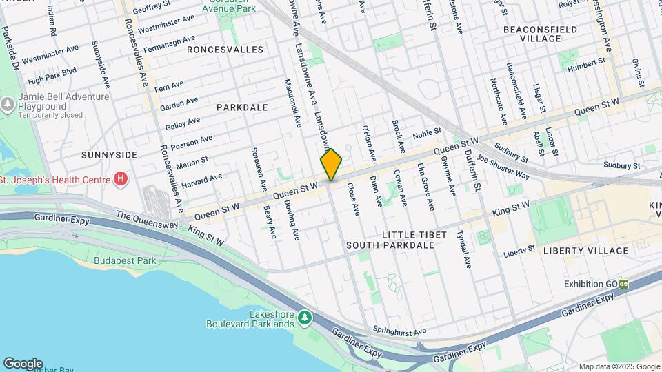 223 Jameson Ave Map and Location Details