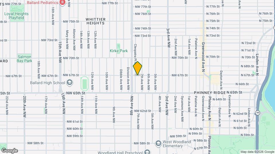 6556 Cleopatra Pl NW Mapa y Detalles de la Ubicación