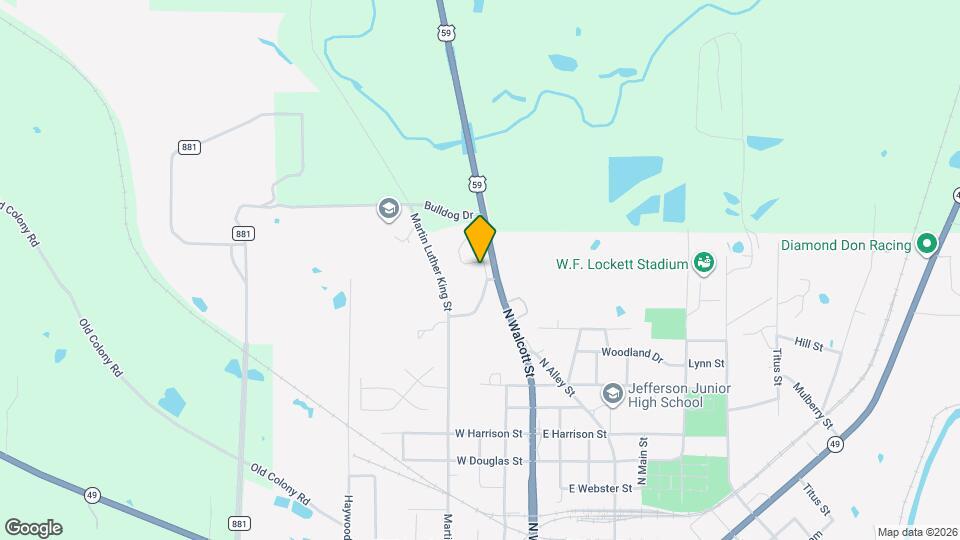 1215 Pine Hill Dr Map and Location Details