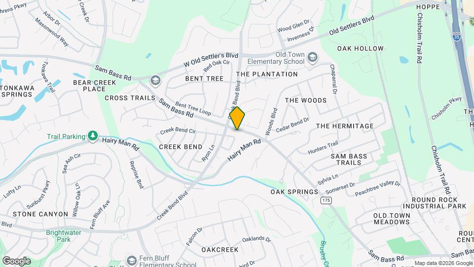 1745 Horseshoe Cir Map and Location Details