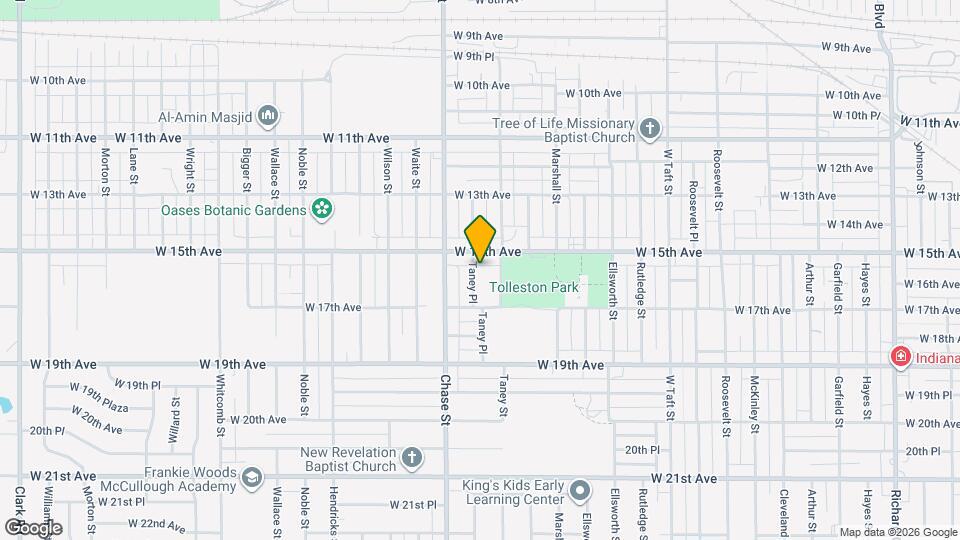 1531 Taney Pl Map and Location Details