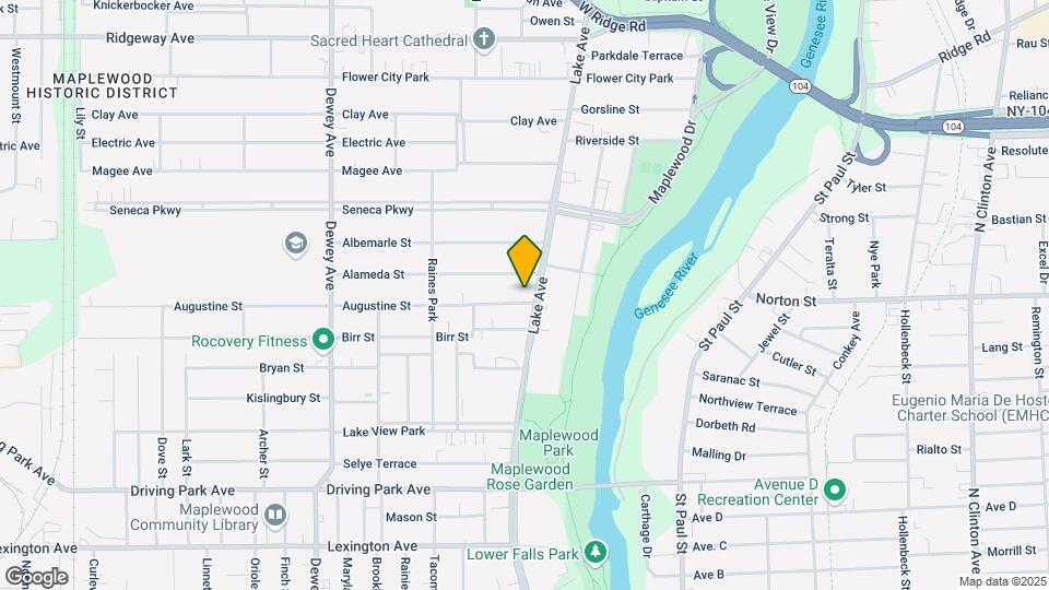 1113 Lake Ave Mapa y Detalles de la Ubicación