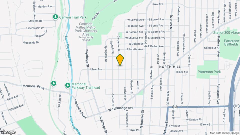 805 Carpenter St Map and Location Details