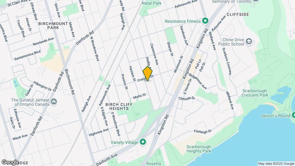 181 Kennedy Rd Map and Location Details