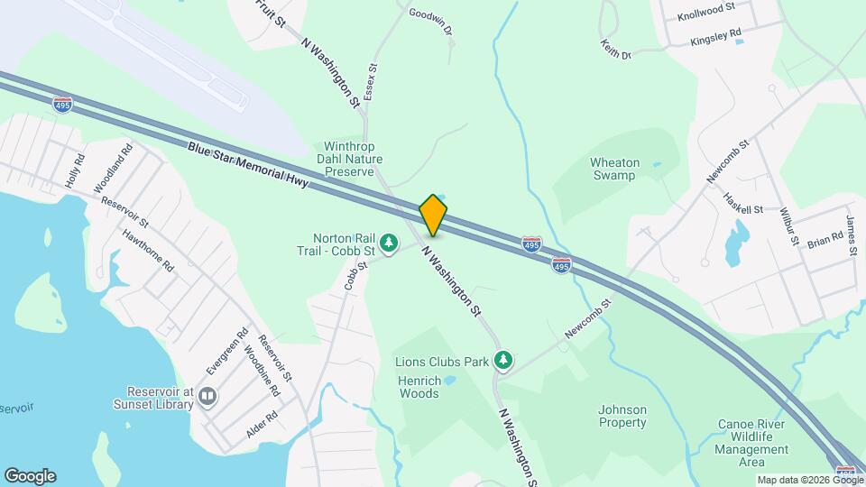 161 N Washington St Mapa y Detalles de la Ubicación