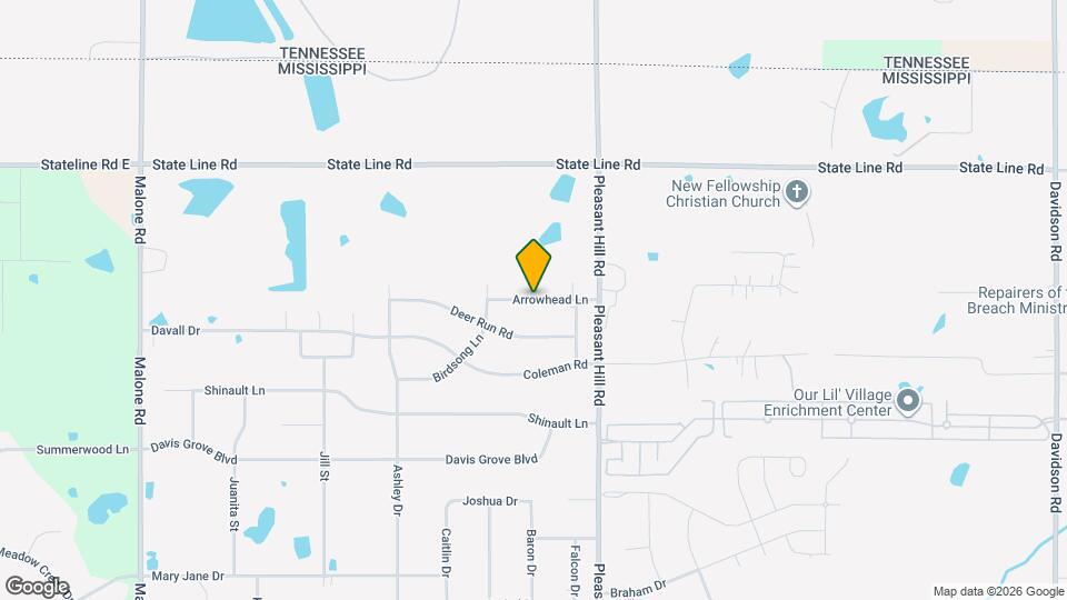 4861 Arrowhead Ln Map and Location Details