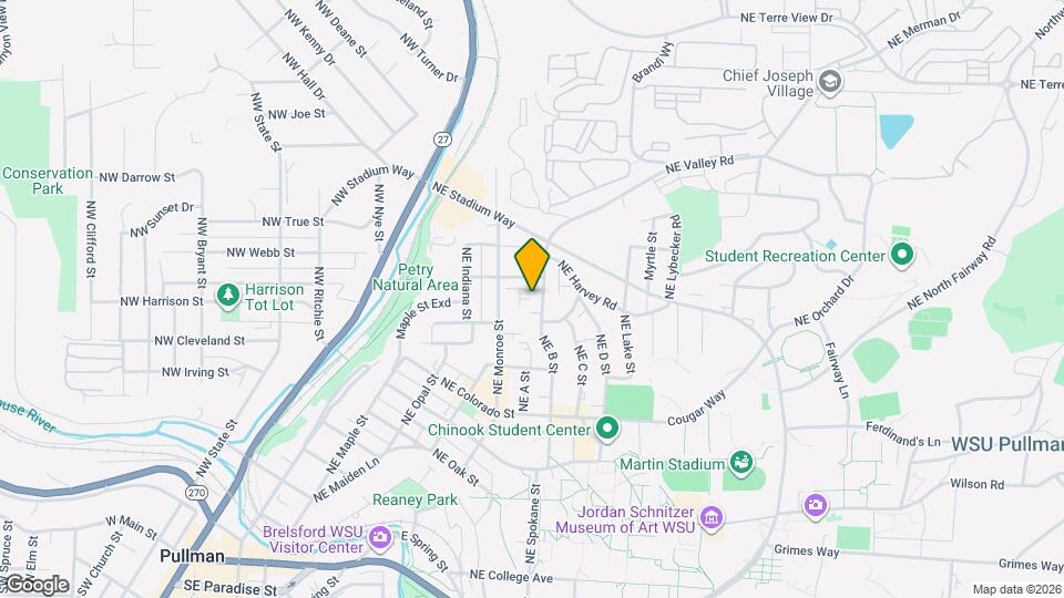 1055 NE B St Map and Location Details