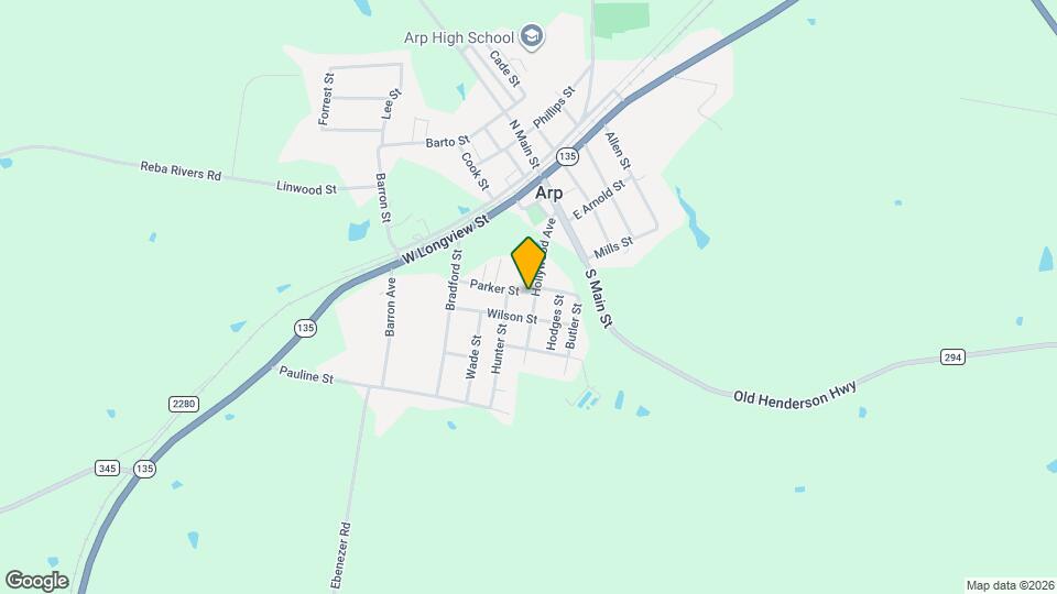 202 Hollywood St Map and Location Details