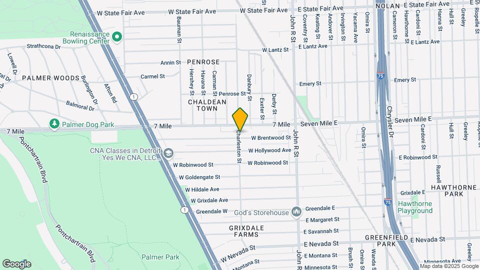 250 W Brentwood St Map and Location Details
