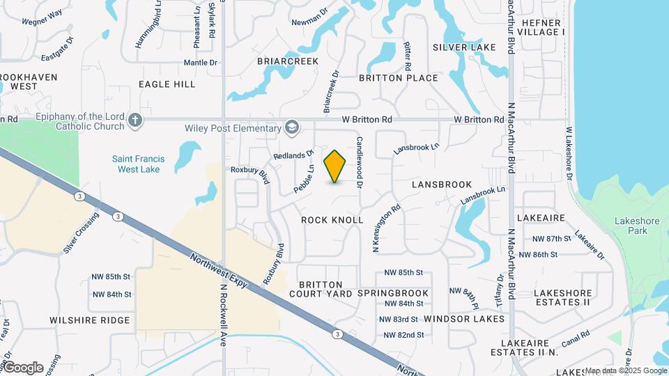 6524 Eastbourne Ln Map and Location Details
