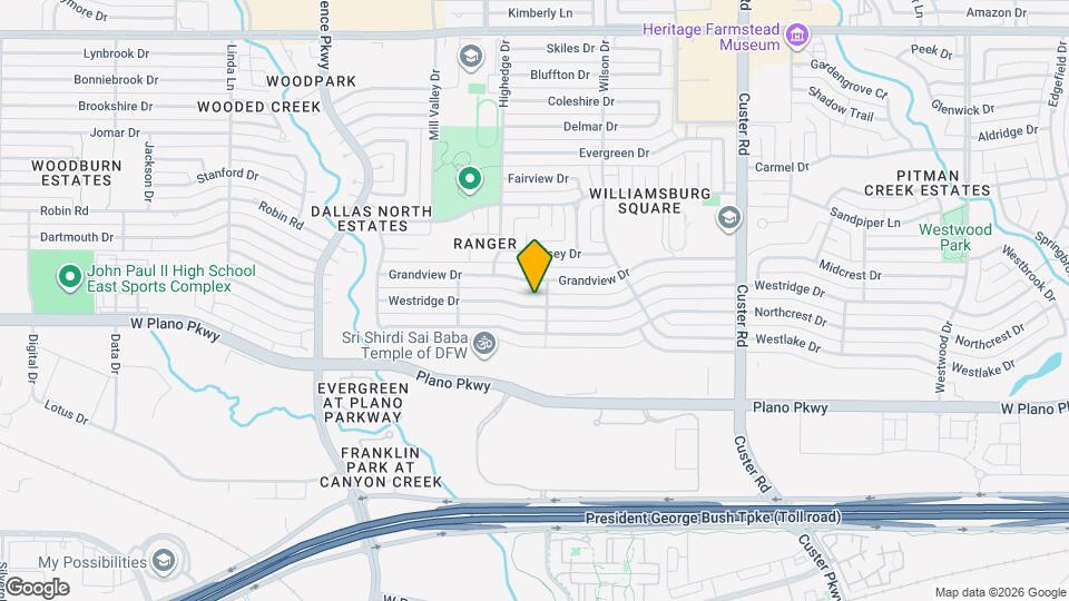 2505 Westridge Dr, Unit 18105 Map and Location Details