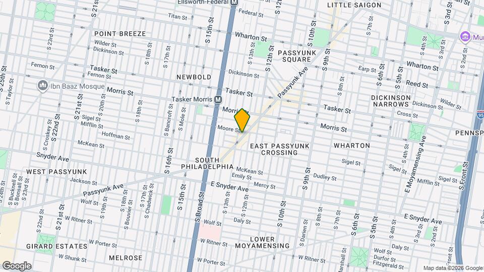 1812 Passyunk Ave Mapa y Detalles de la Ubicación