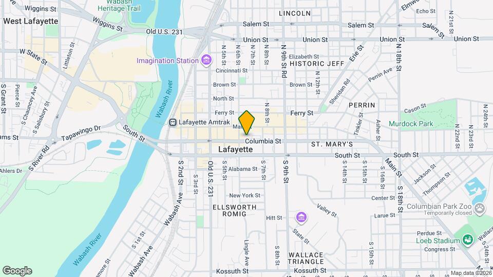 612 Columbia St, Unit A Mapa y Detalles de la Ubicación