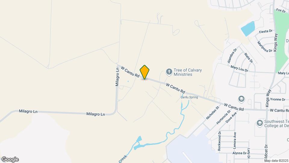 1820 W Cantu Rd Mapa y Detalles de la Ubicación